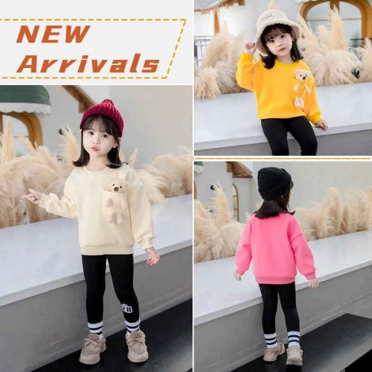 2021 Trendy Girls Winter Fleece Sweater  Baby Girl Wholesale