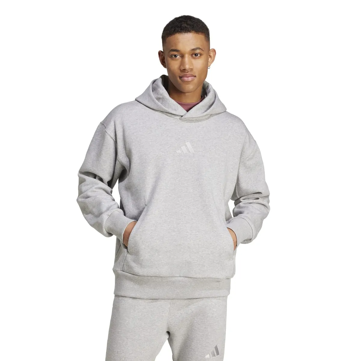 adidas Men's All SZN Fleece Hoodie (Tall)