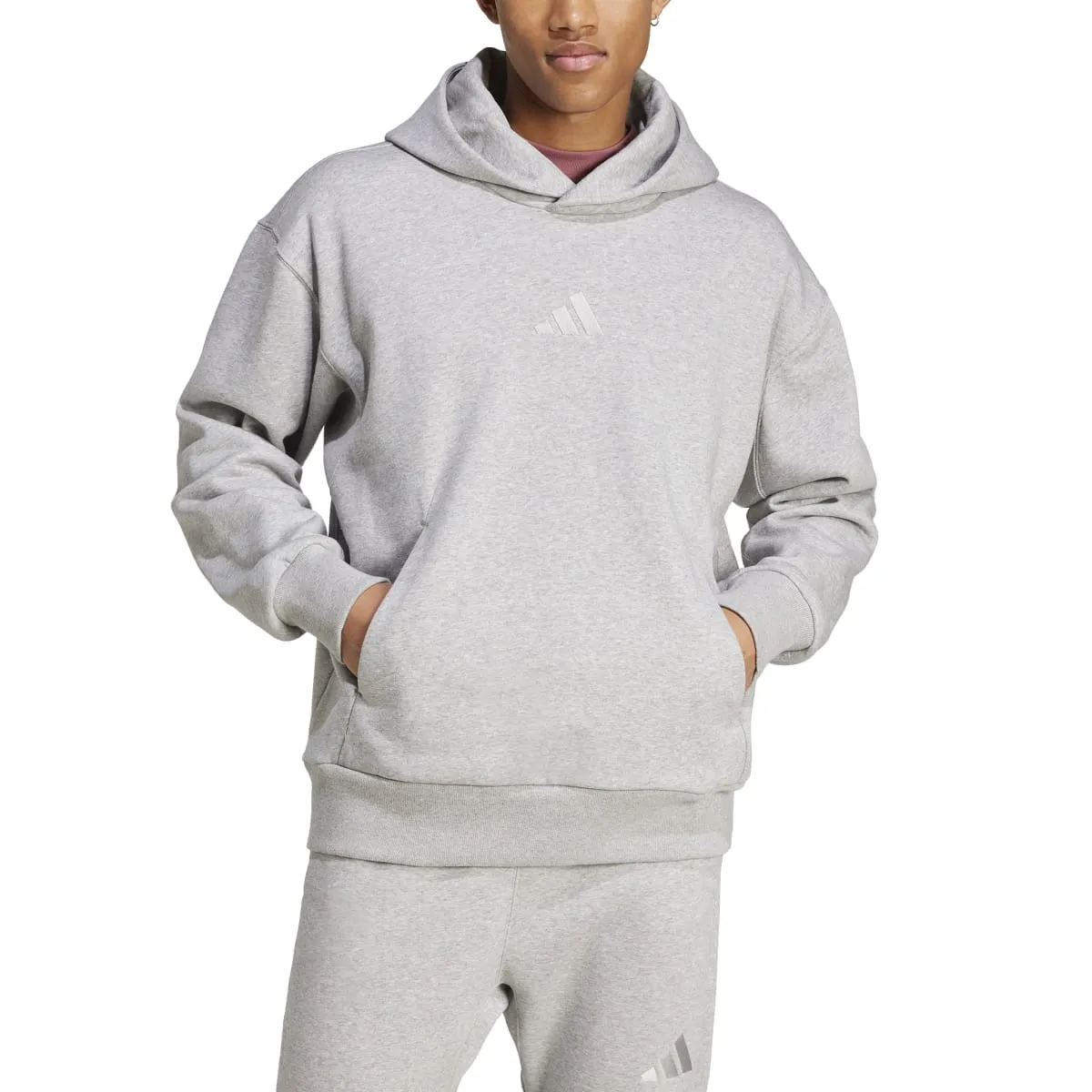 adidas Men's All SZN Fleece Hoodie (Tall)