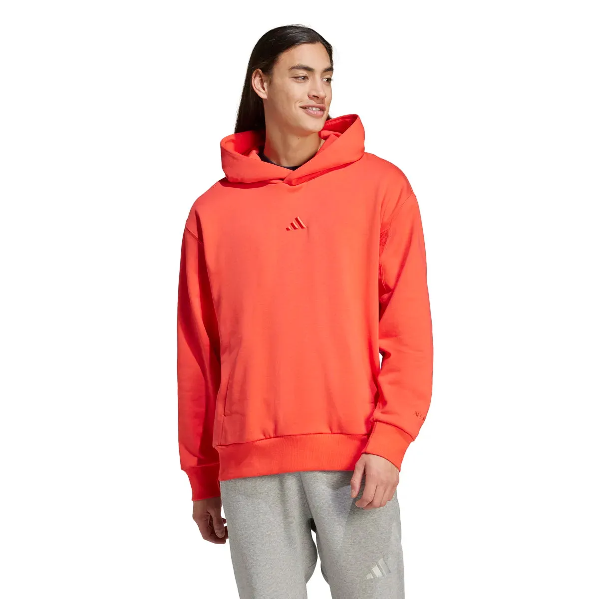 adidas Men's All SZN Fleece Hoodie (Tall)