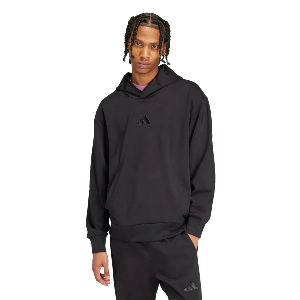 adidas Men's All SZN Fleece Hoodie (Tall)