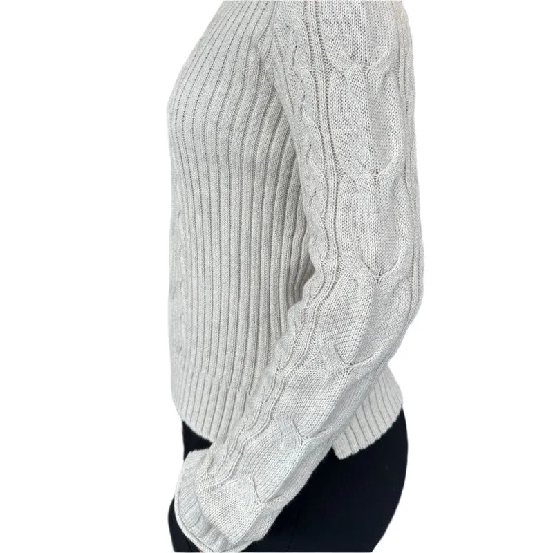 Alashan Cashmere Miranda Cable Sweater - Mineral