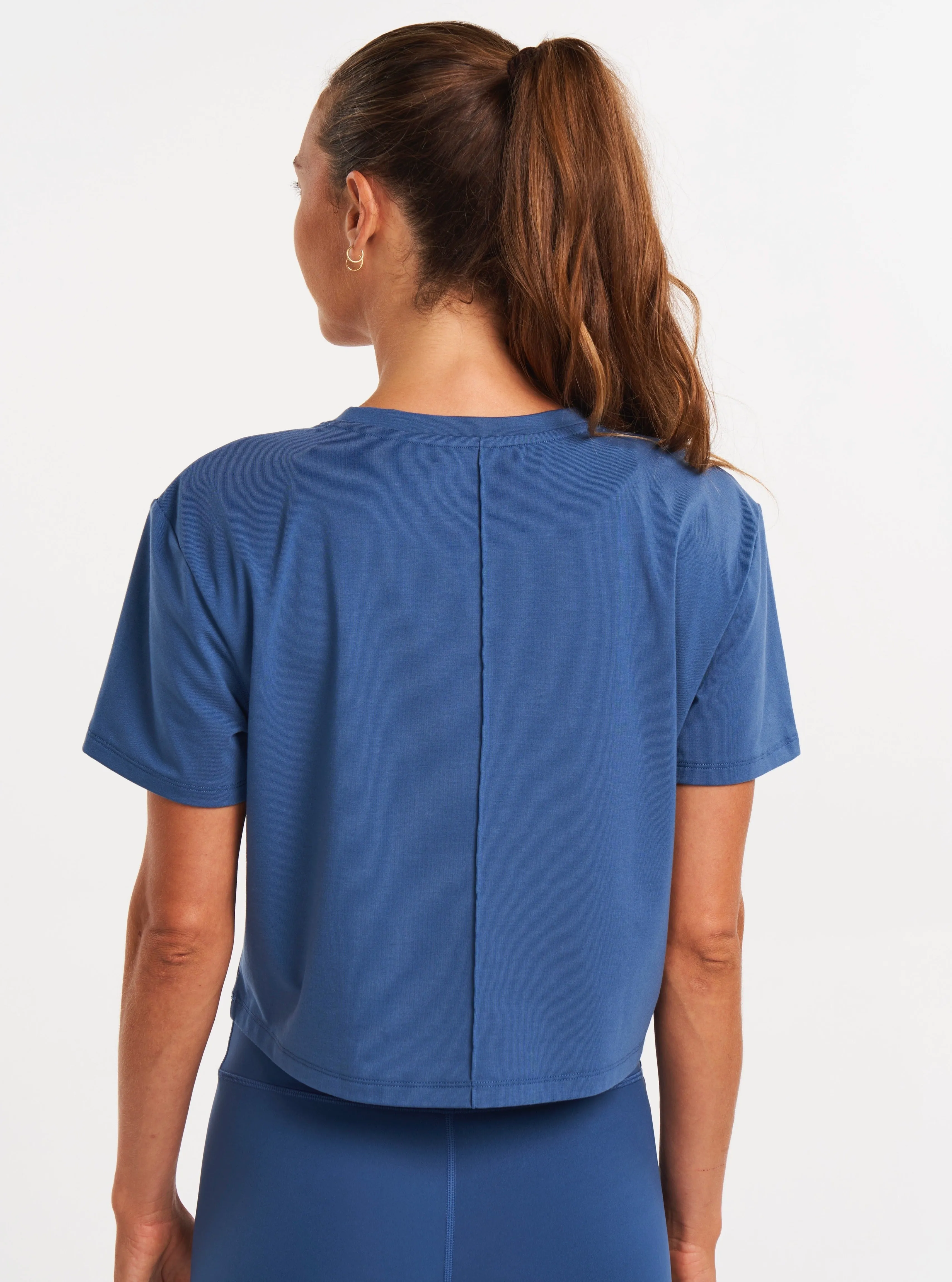 ALSPRT Pintuck Tee - Blue