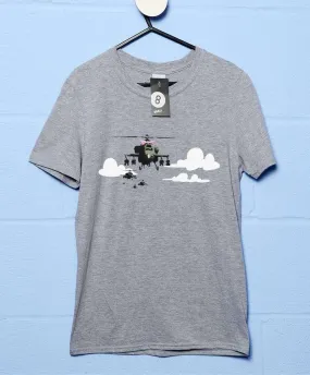 Banksy Ribbon Helicopters T-Shirt