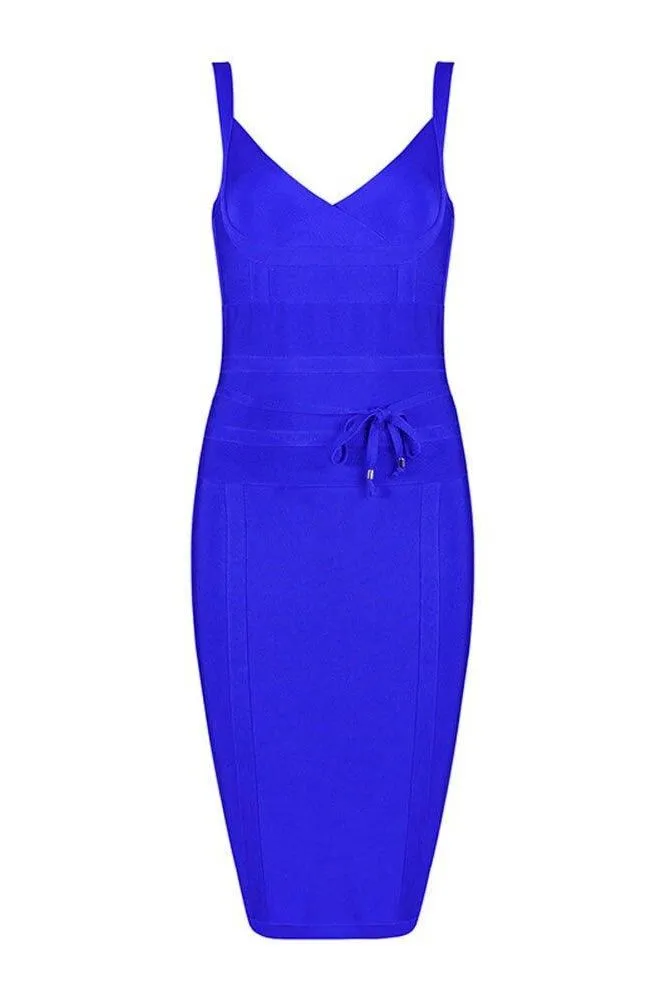 Bek Bandage Dress - Royal Blue