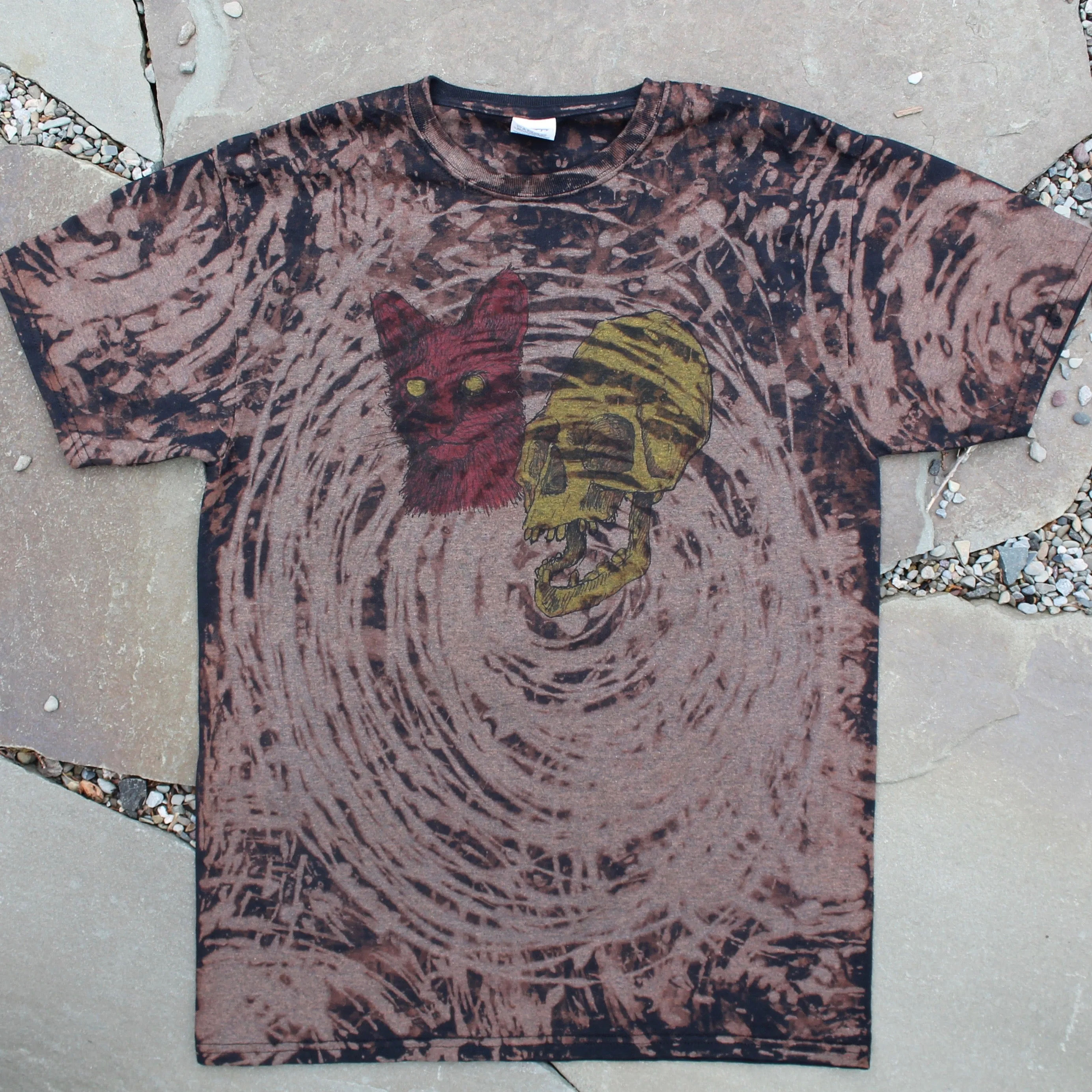 Bleached Gorilla Skull shirt (MEDIUM)