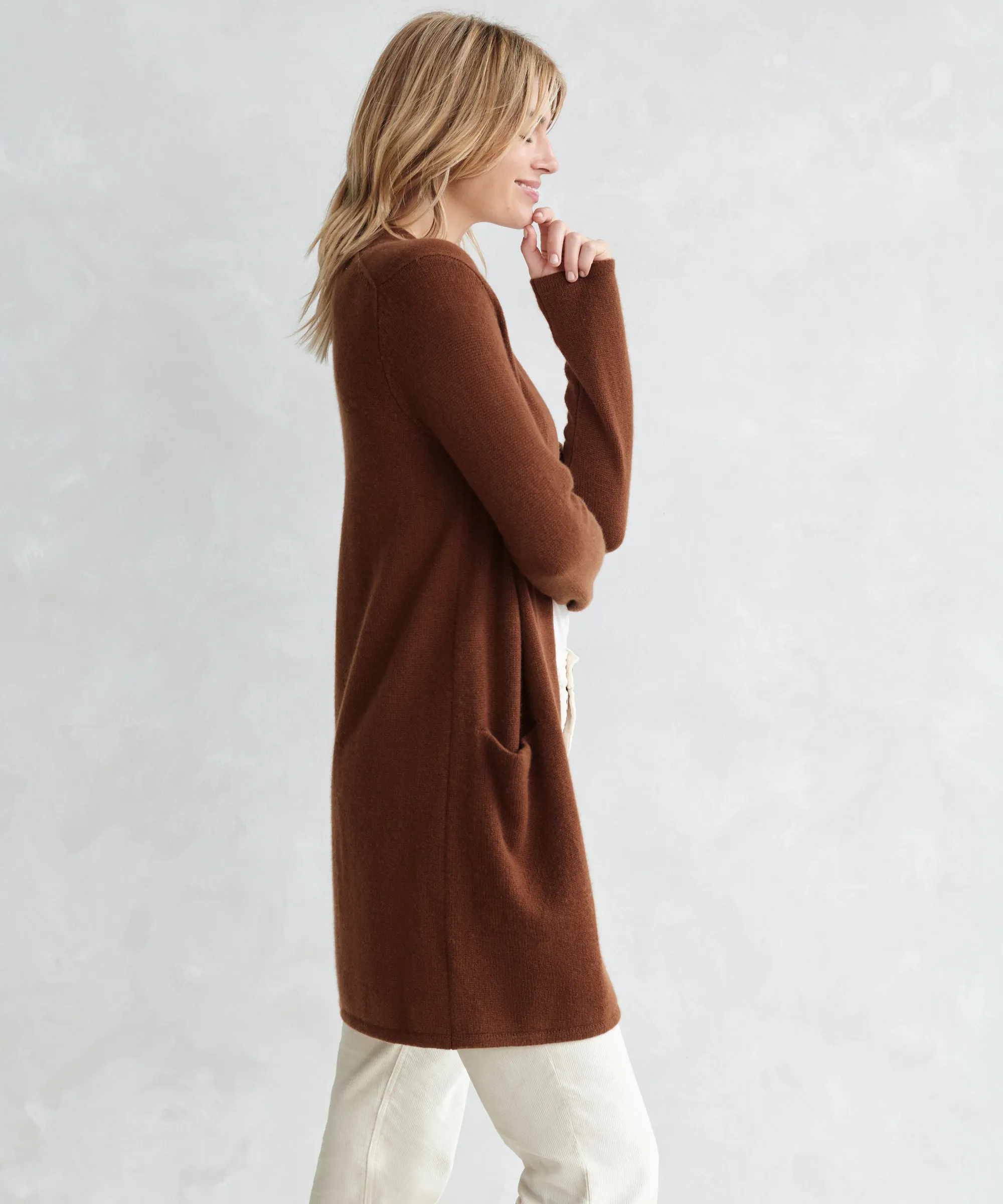 Cashmere Sweater Coat