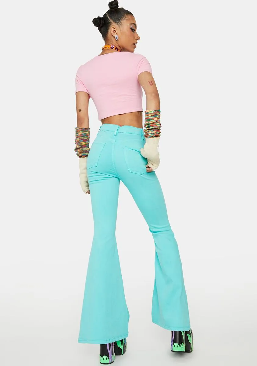 Crazy About You Flare Pants