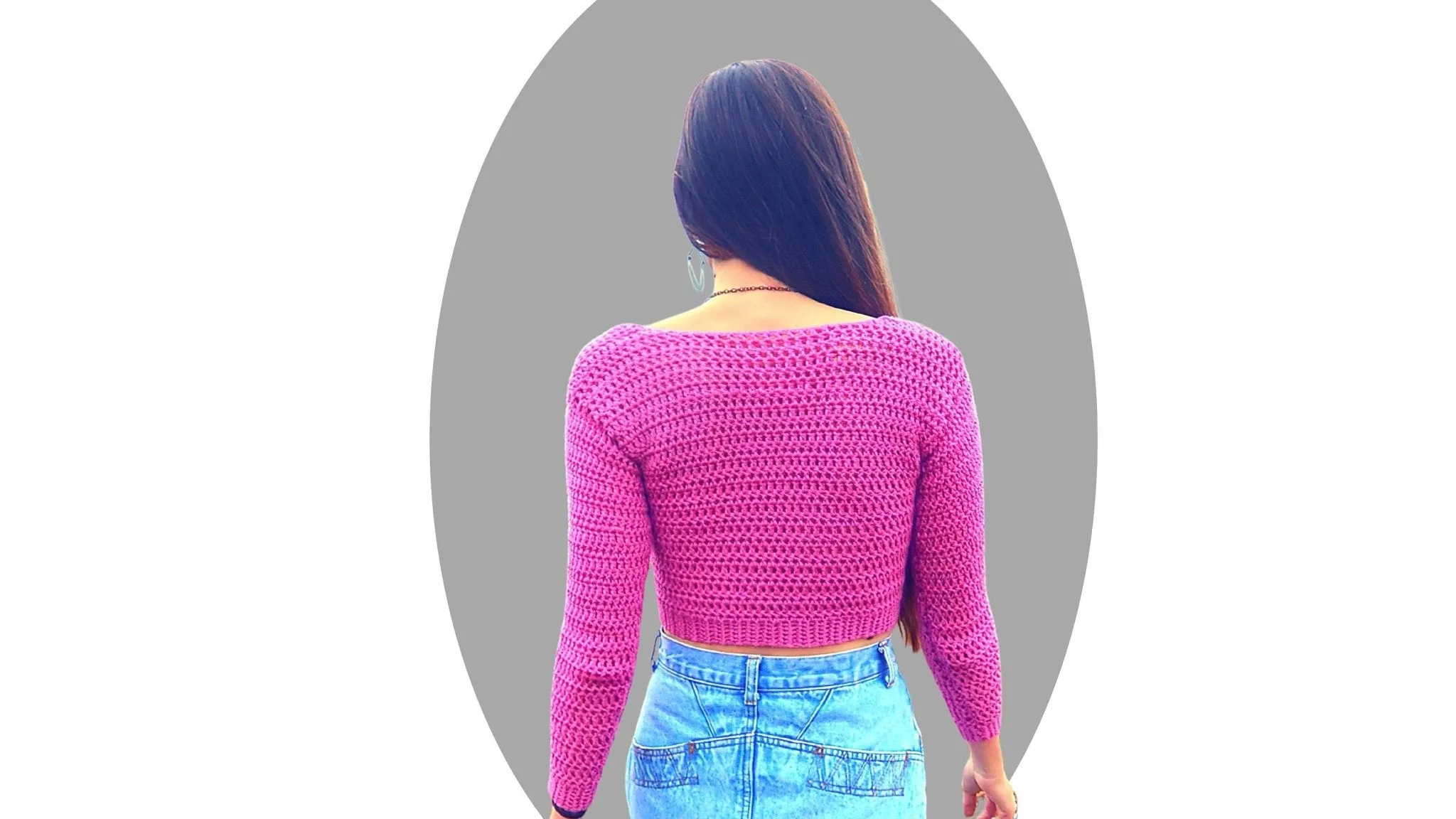 Crochet Sweater Pattern - Lightning