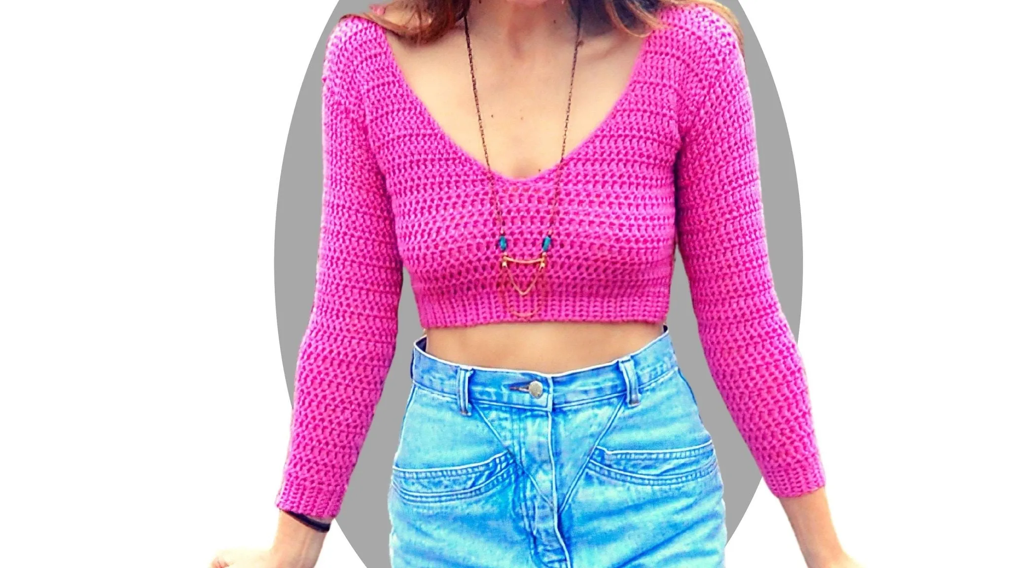 Crochet Sweater Pattern - Lightning