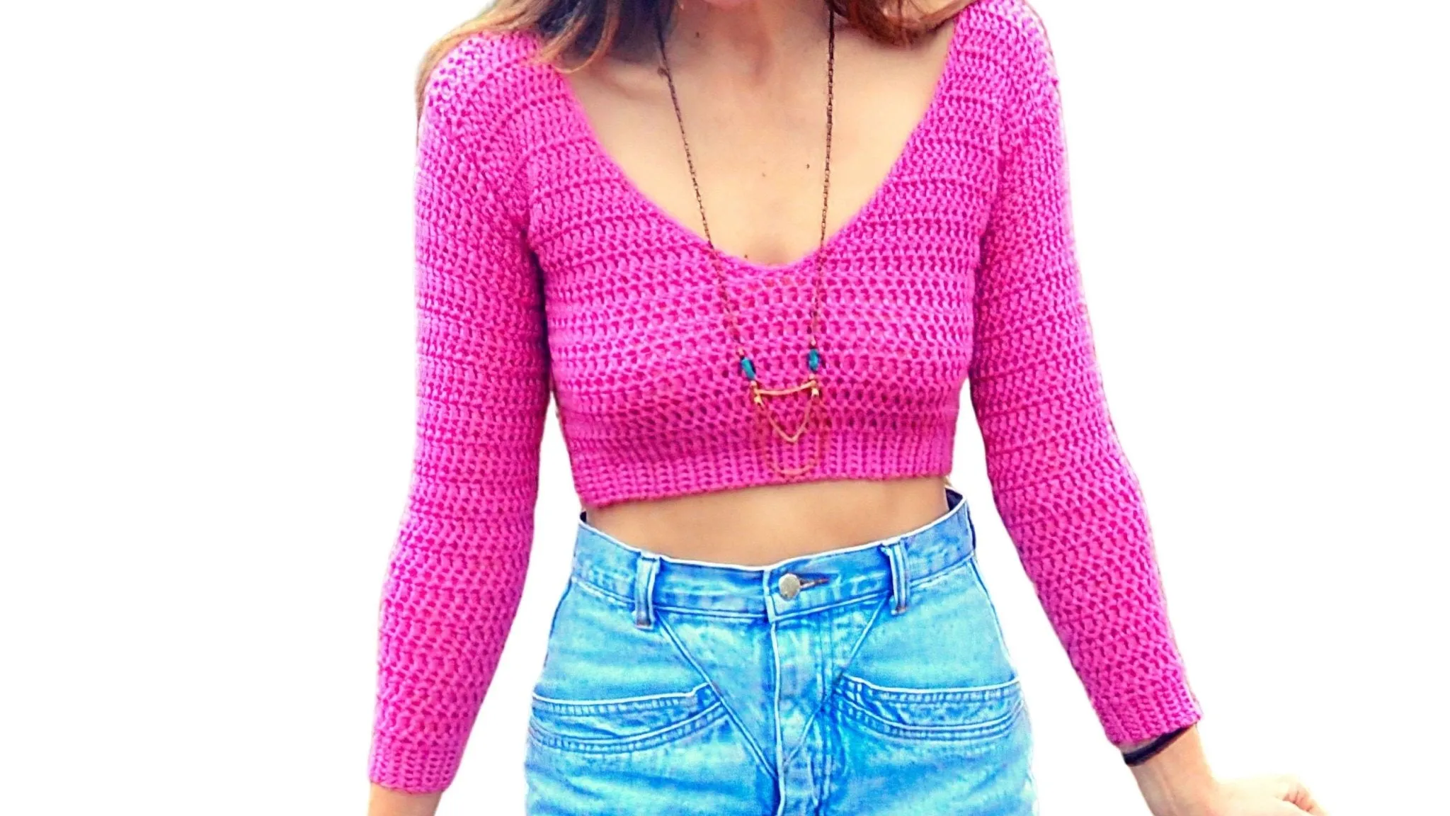 Crochet Sweater Pattern - Lightning