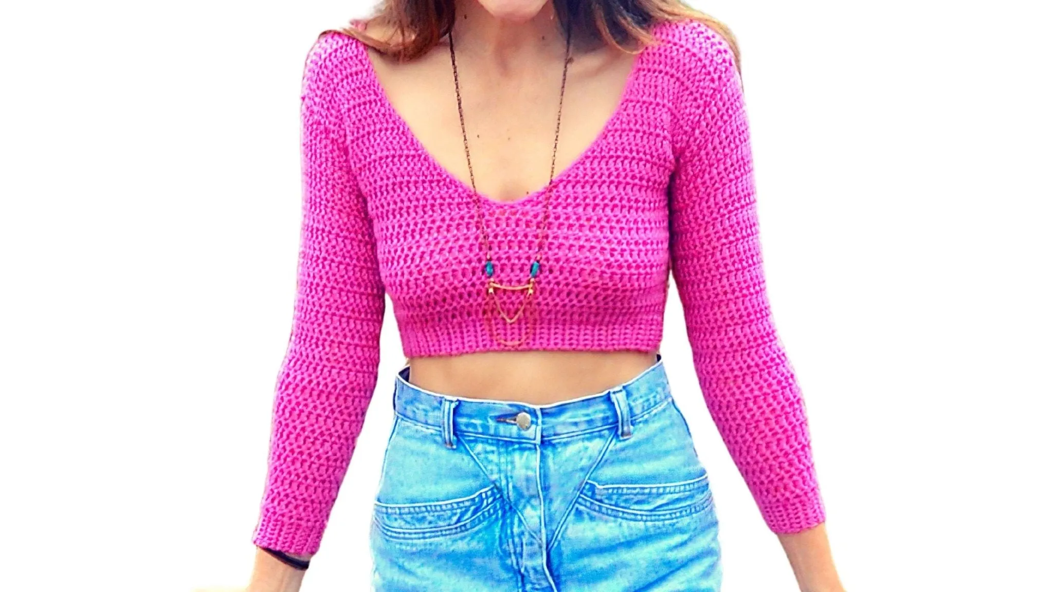 Crochet Sweater Pattern - Lightning