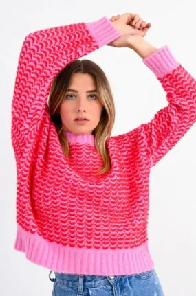 Cropped Pink Sweater