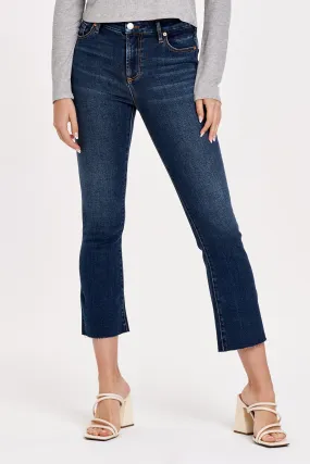 Dear John Jeanne Super High Rise Crop Flare Jean