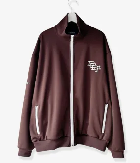 DESCENDANT/CLUB TRACK JACKET (BROWN)