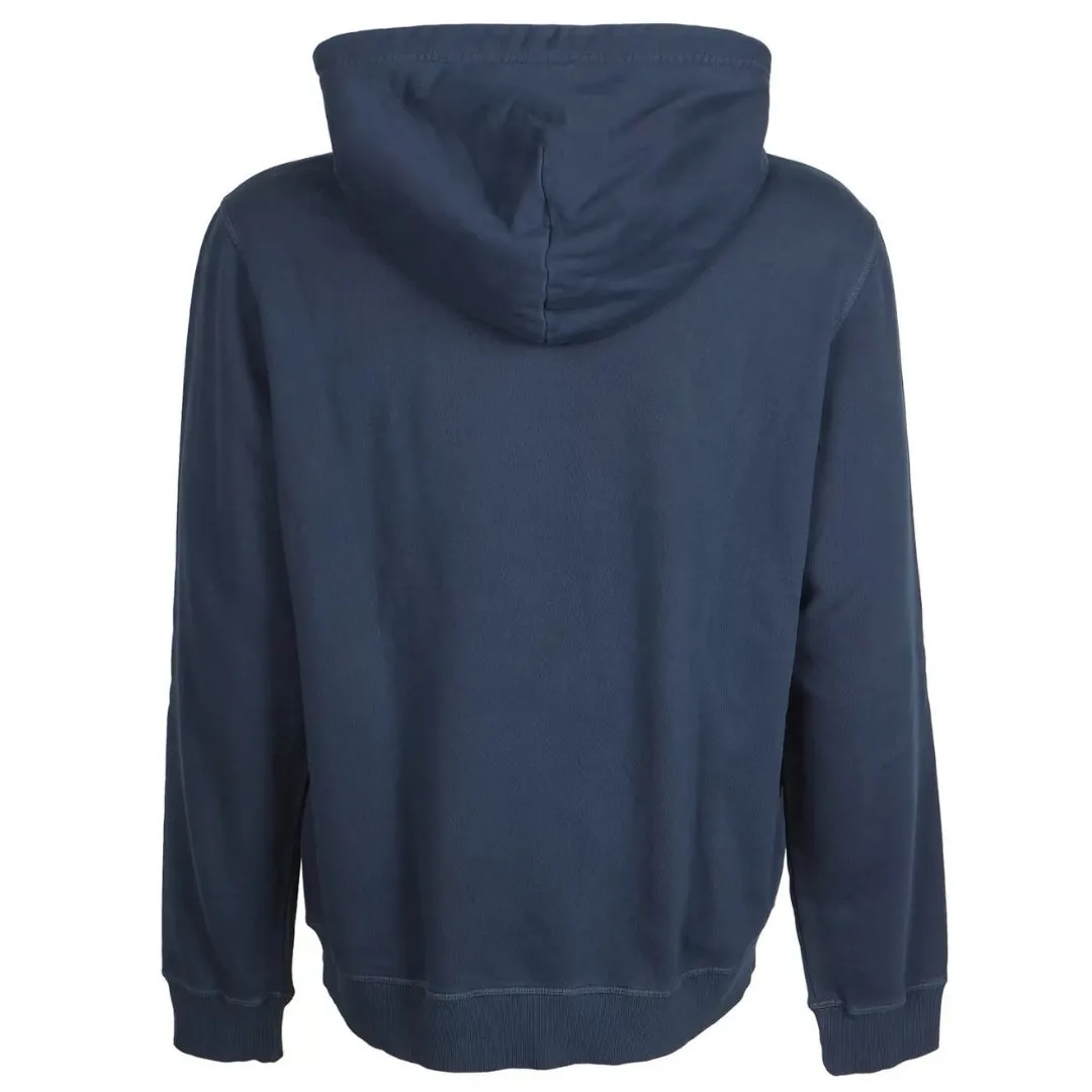 Diesel Industry Denim Division Logo Navy Blue Hoodie