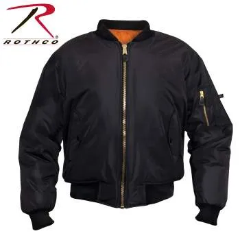 Enhanced Nylon MA-1 Flight Jacket