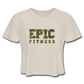 Epic Fitness Cloak Logo Cropped Tee