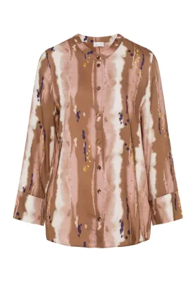 Favourites Button Front Shirt | Vigorous Aquarelle 78665-2955