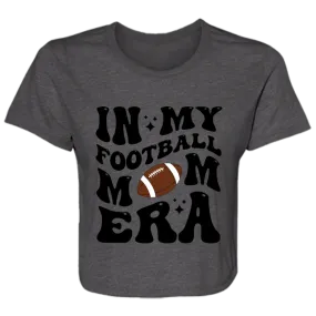 Football Mom B8882 Ladies' Flowy Cropped Tee