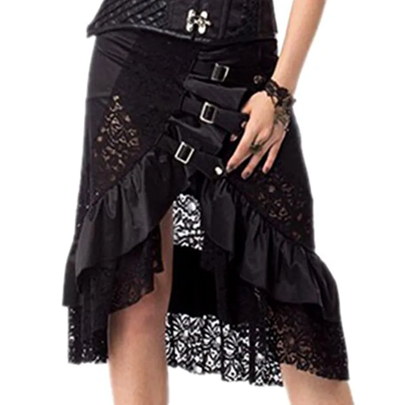 Funki Buys | Skirts | Women's Gothic Steampunk Styled Skirt