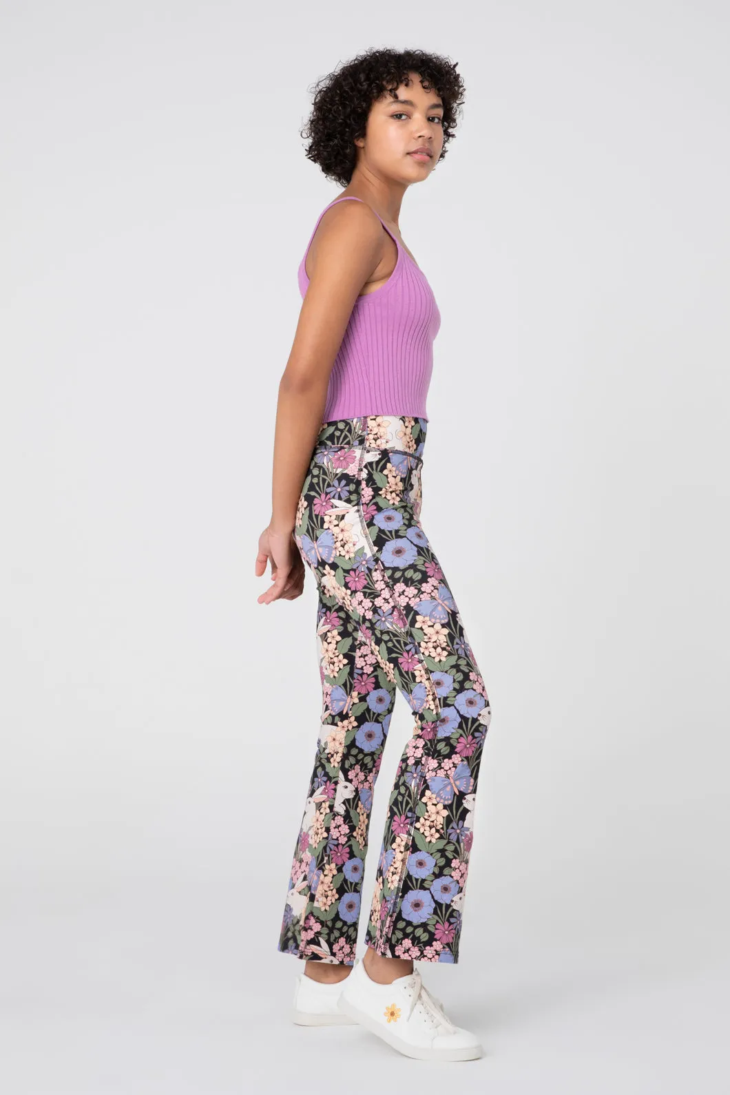 Garden Rabbit Flare Pant