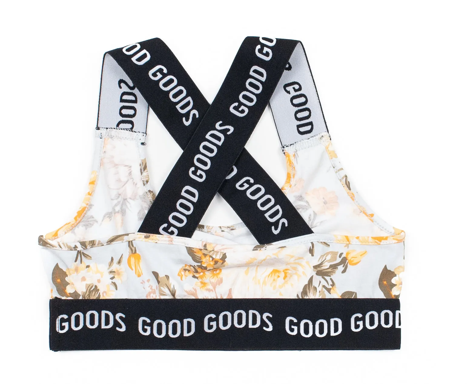 Good Goods Emma Crop Top - Blue Floral