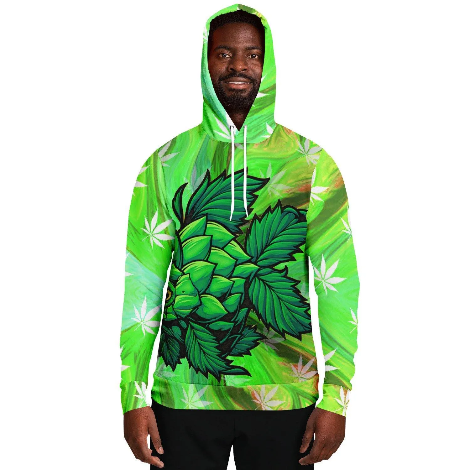 Green Fish Hoodie