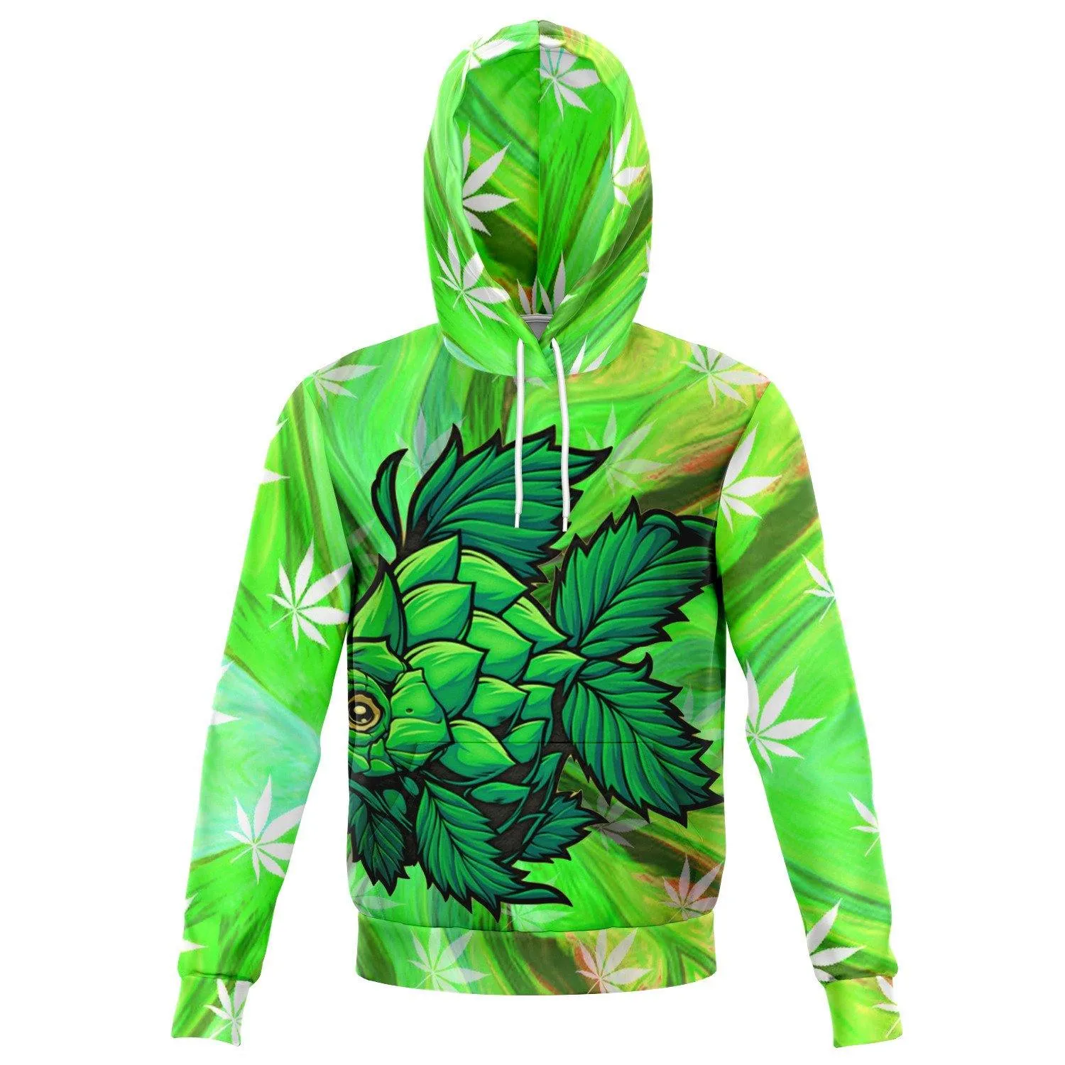 Green Fish Hoodie