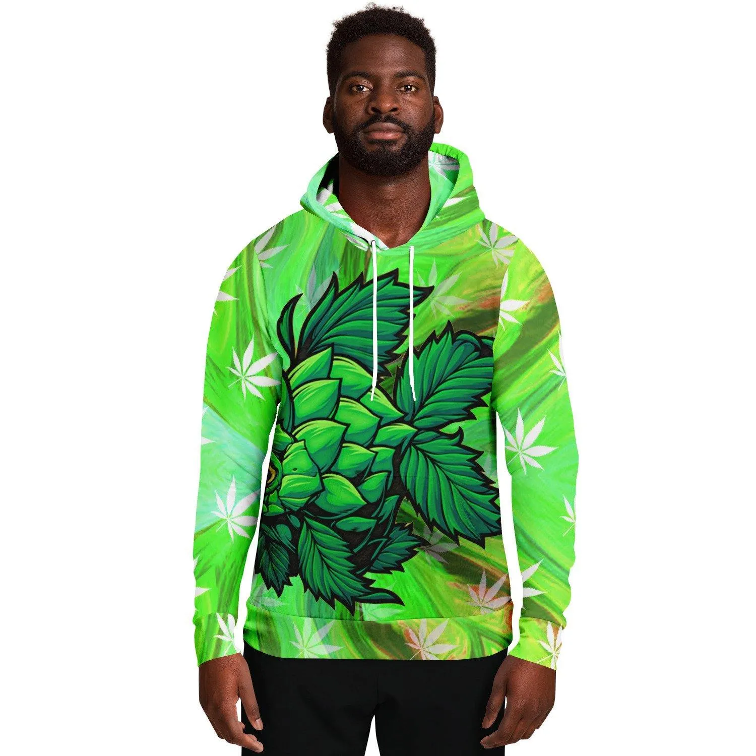 Green Fish Hoodie