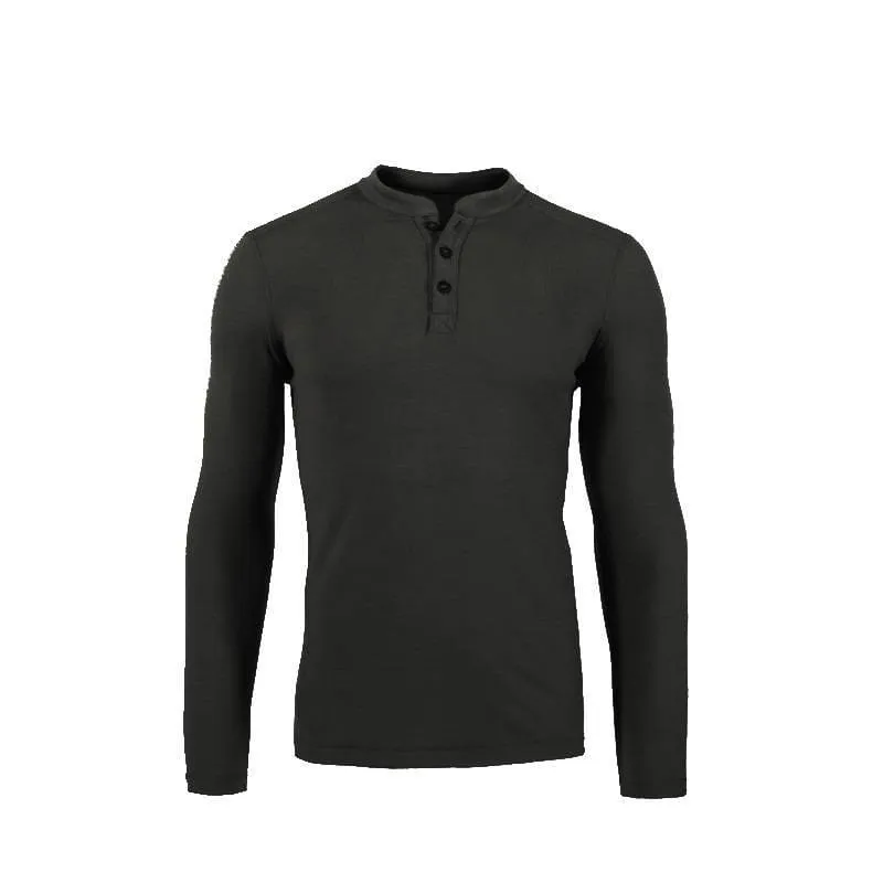 High Quality Comfortable Long-Sleeved Wool Men's T-Shirt