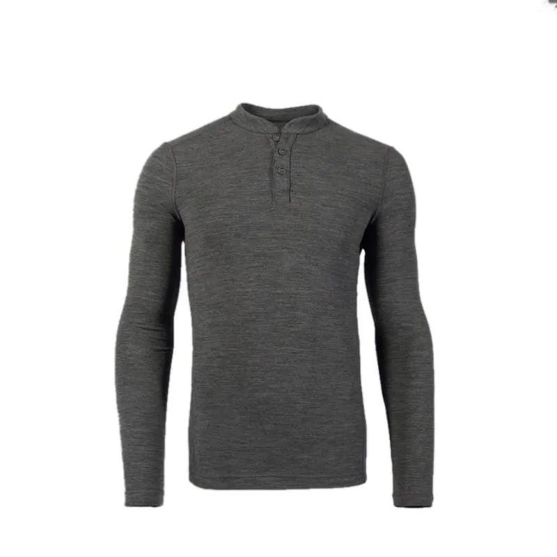 High Quality Comfortable Long-Sleeved Wool Men's T-Shirt