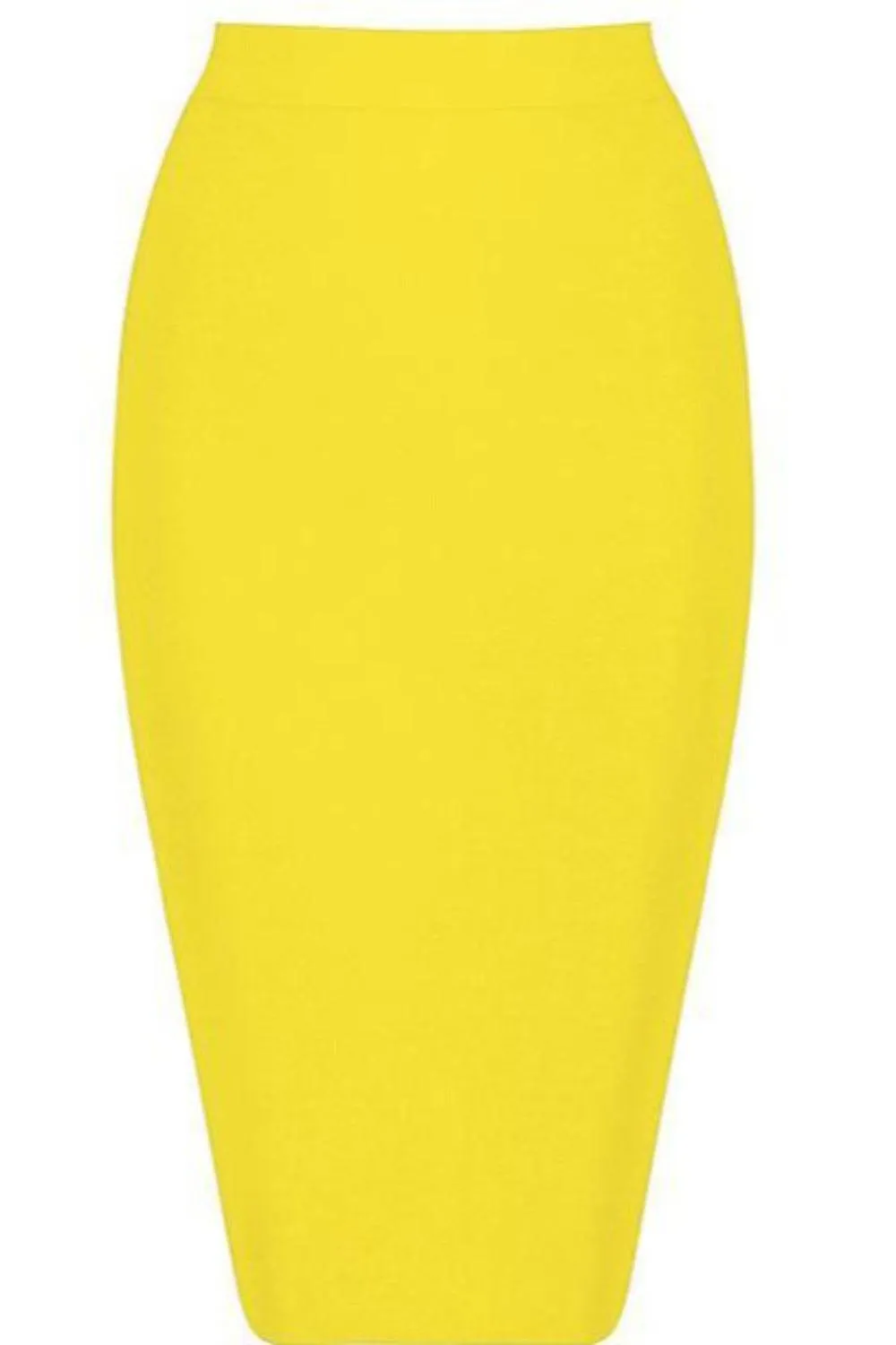 High Waisted Bodycon Pencil Skirt