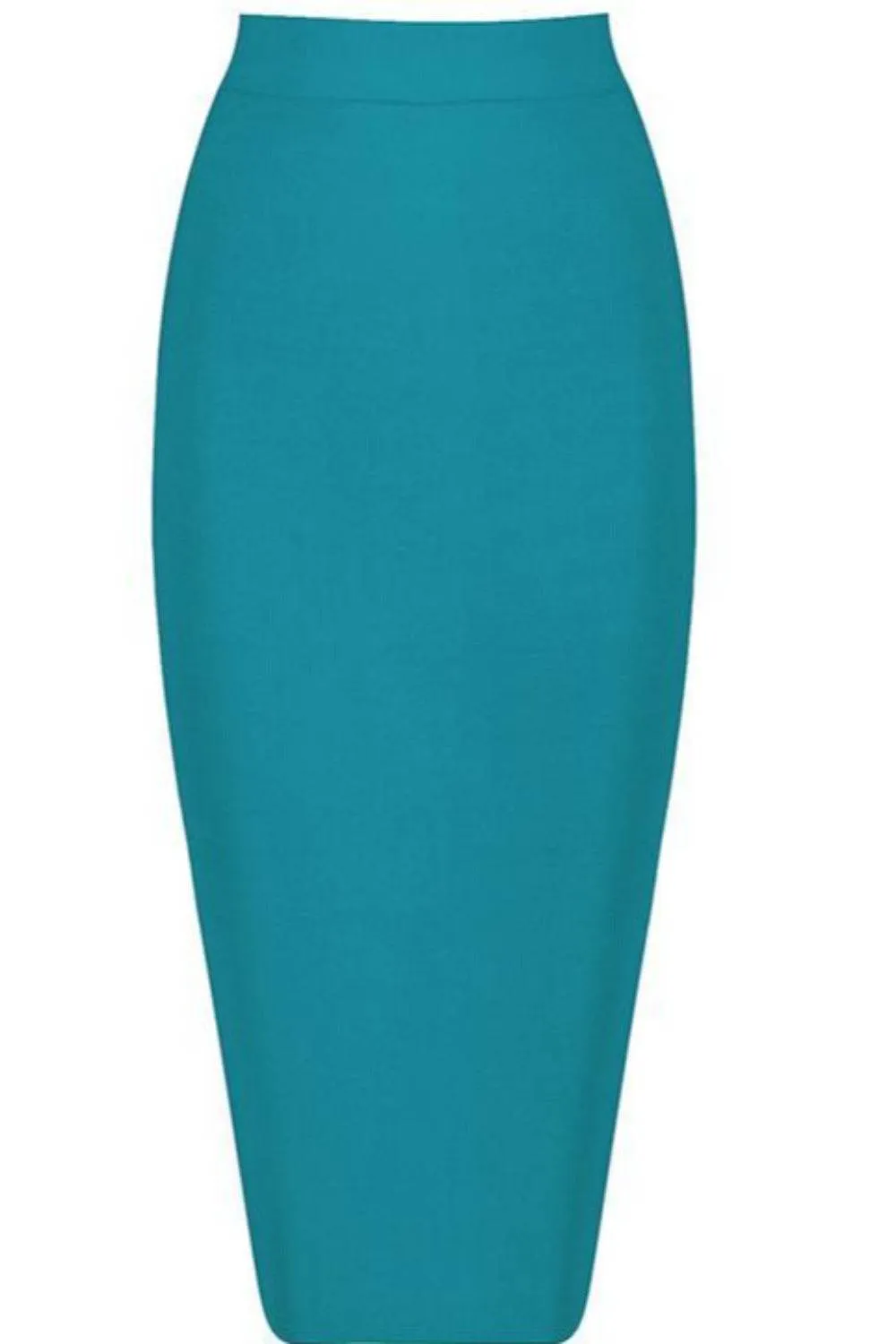 High Waisted Bodycon Pencil Skirt