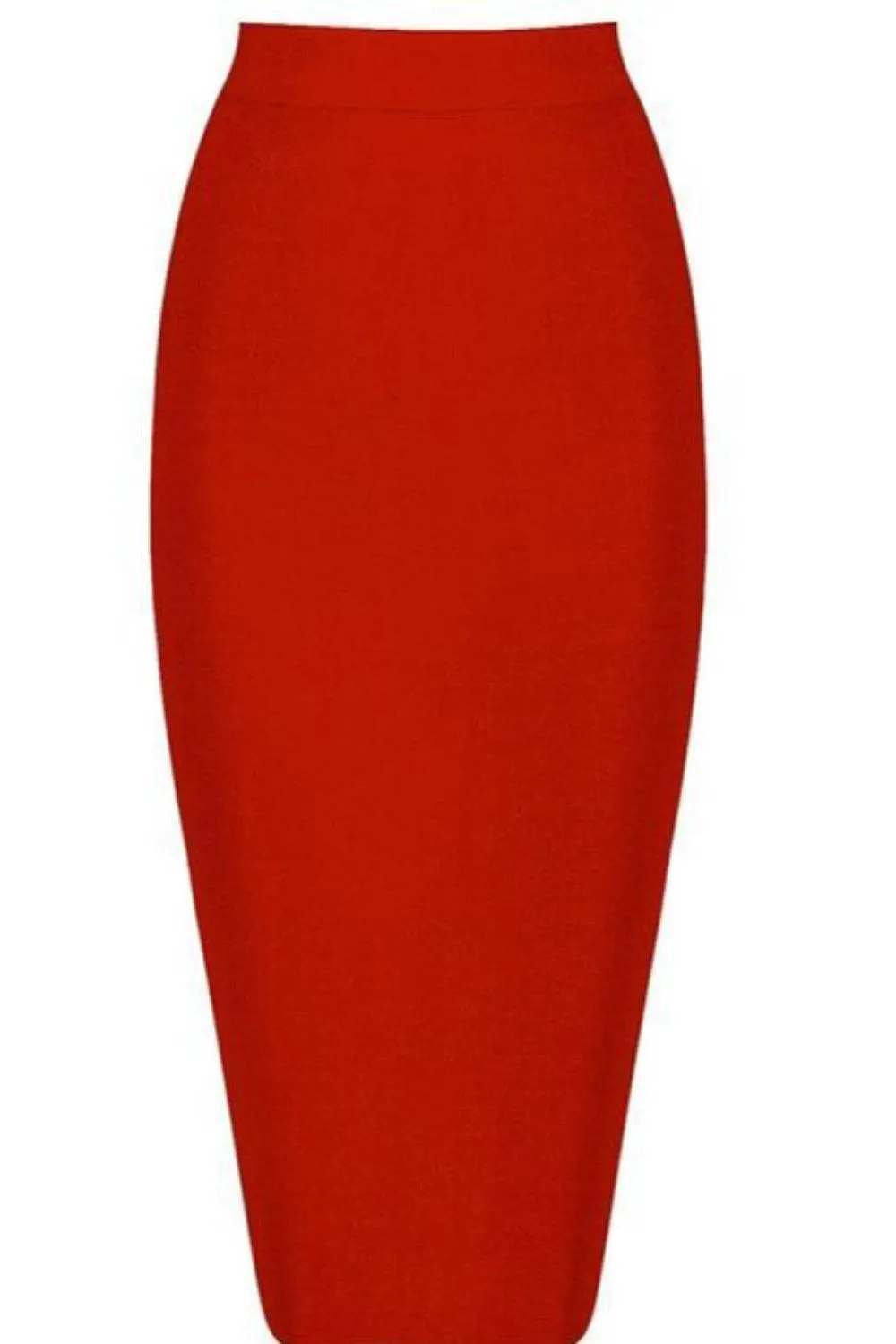 High Waisted Bodycon Pencil Skirt