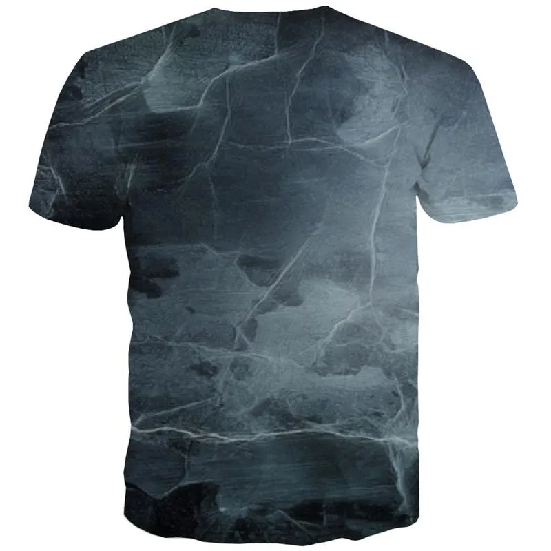 Irregular texture tshirts special texture Casual shirt 3D men different Casual art costume