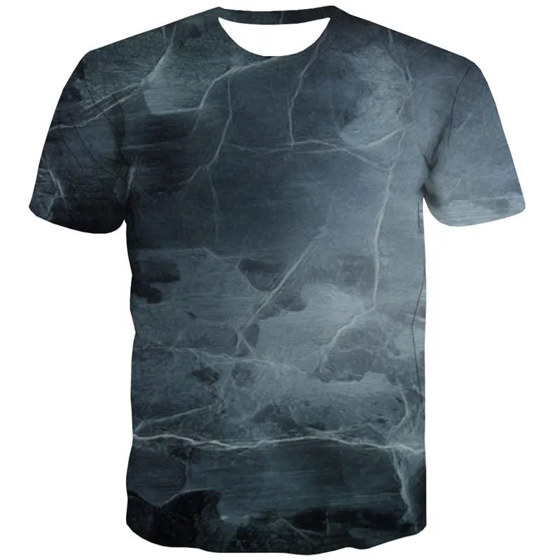 Irregular texture tshirts special texture Casual shirt 3D men different Casual art costume