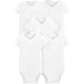 LIttle Pipers Short Sleeve Side Snap Bodysuit 2 Pk