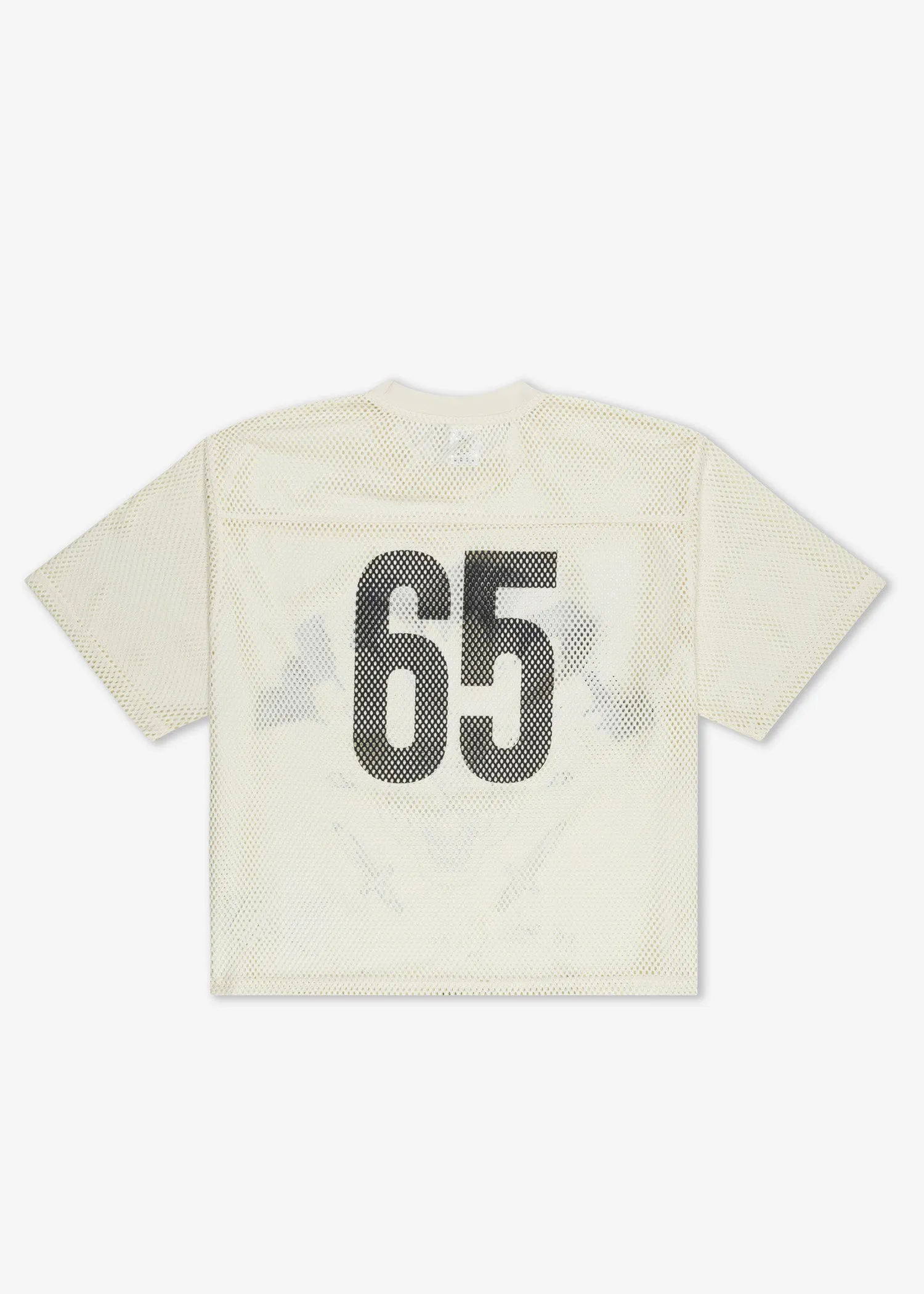 LOGO MESH JERSEY OFF-WHITE