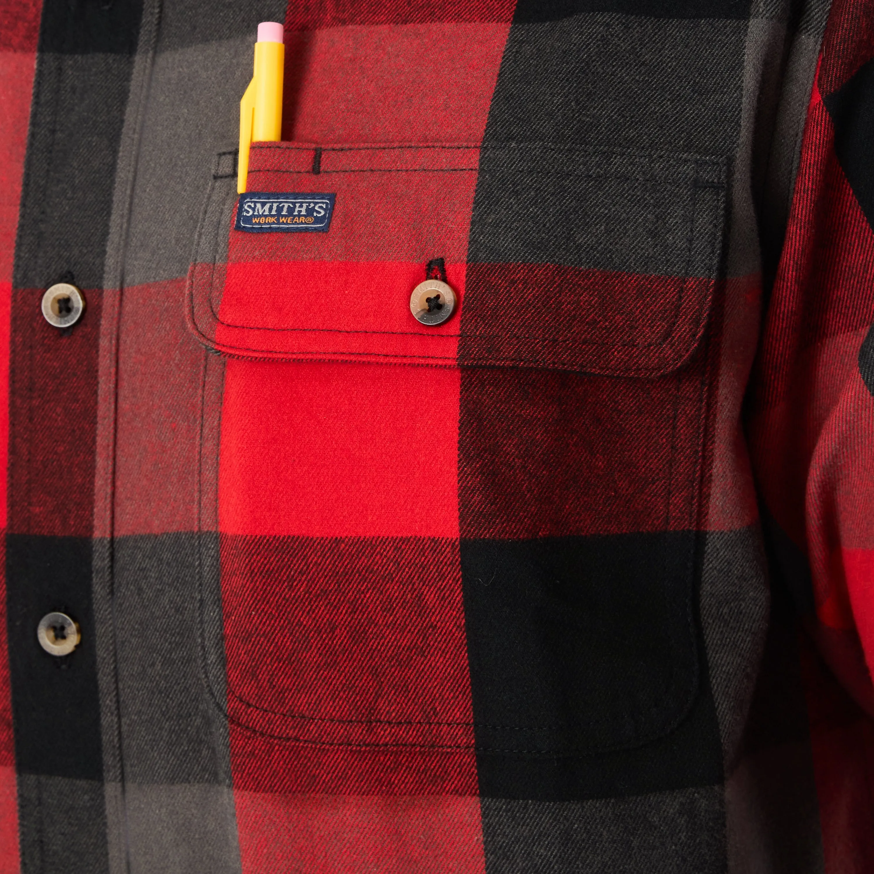 LONG SLEEVE BUFFALO FLANNEL SHIRT