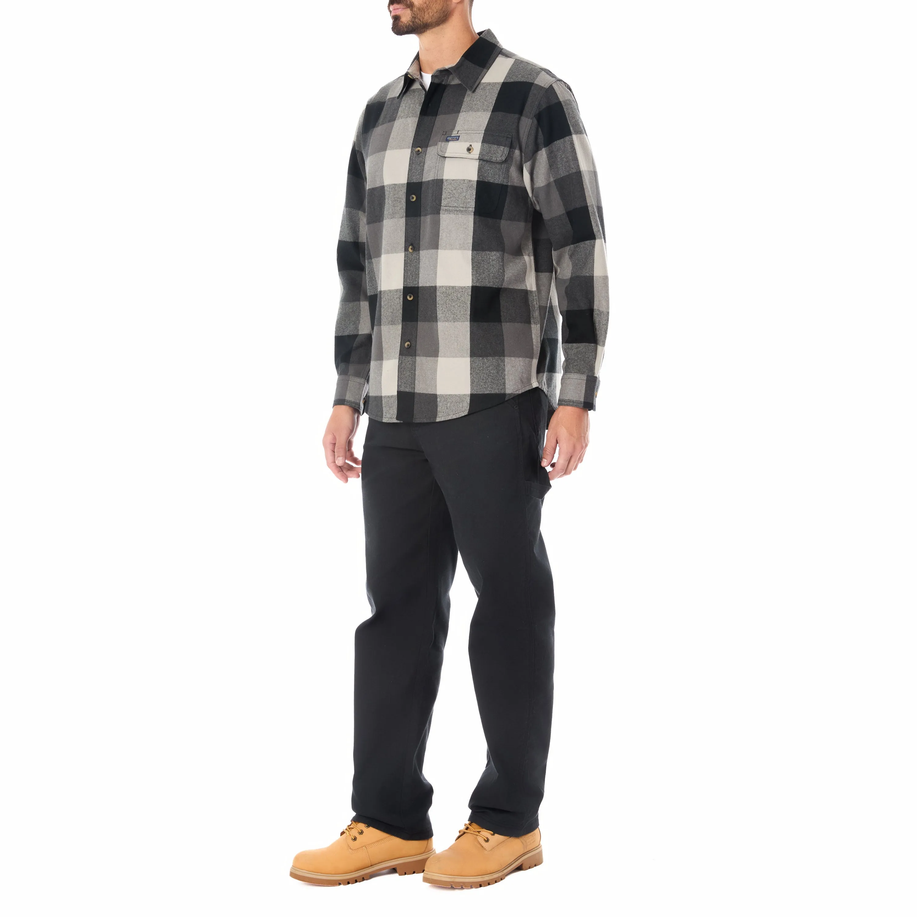 LONG SLEEVE BUFFALO FLANNEL SHIRT