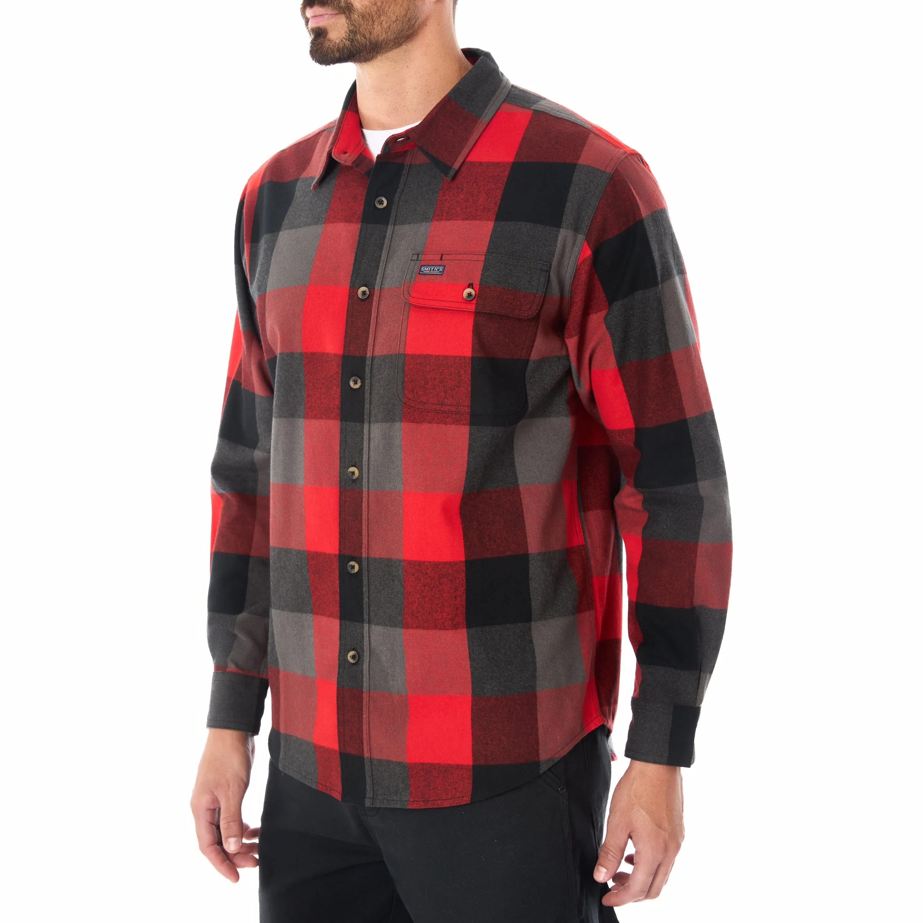 LONG SLEEVE BUFFALO FLANNEL SHIRT