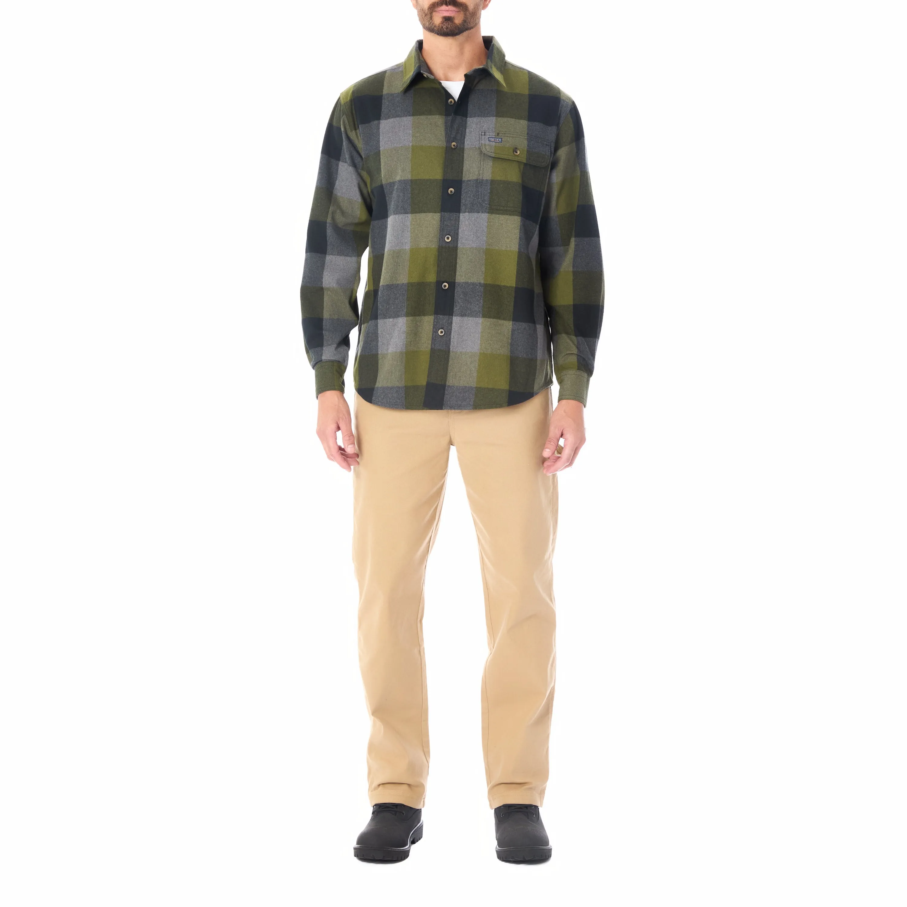 LONG SLEEVE BUFFALO FLANNEL SHIRT