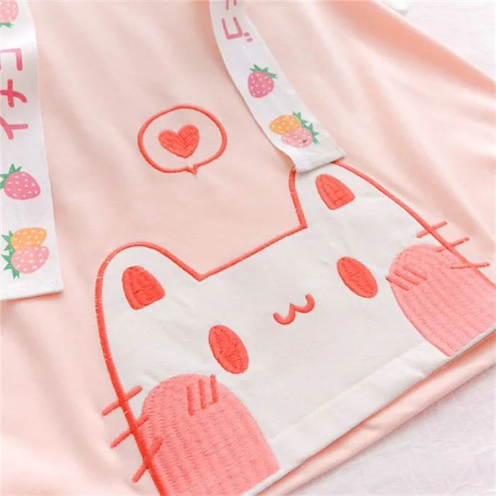 Lovely Cat Hoodie Shirt