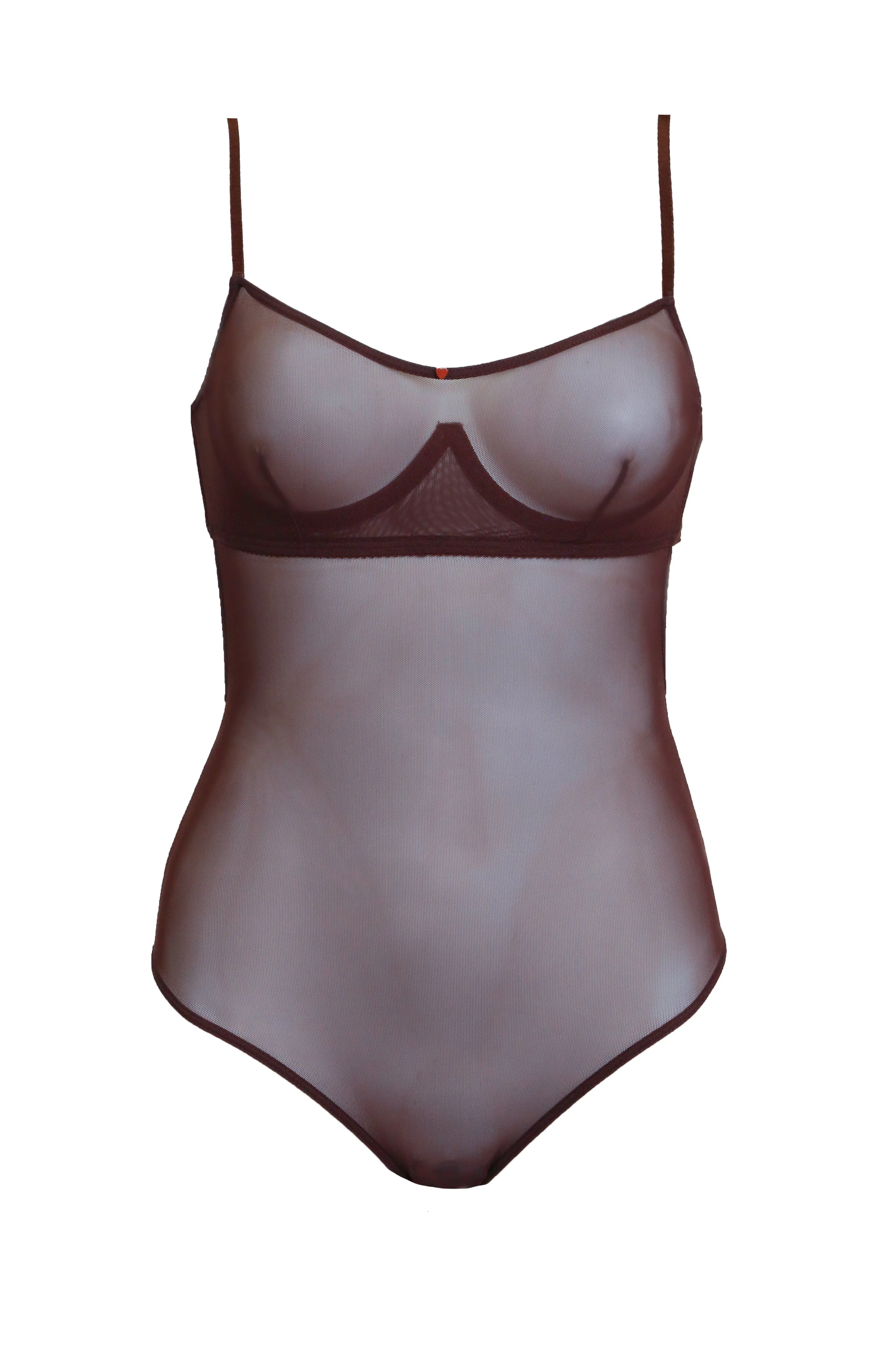 Malla Bodysuit - Brown