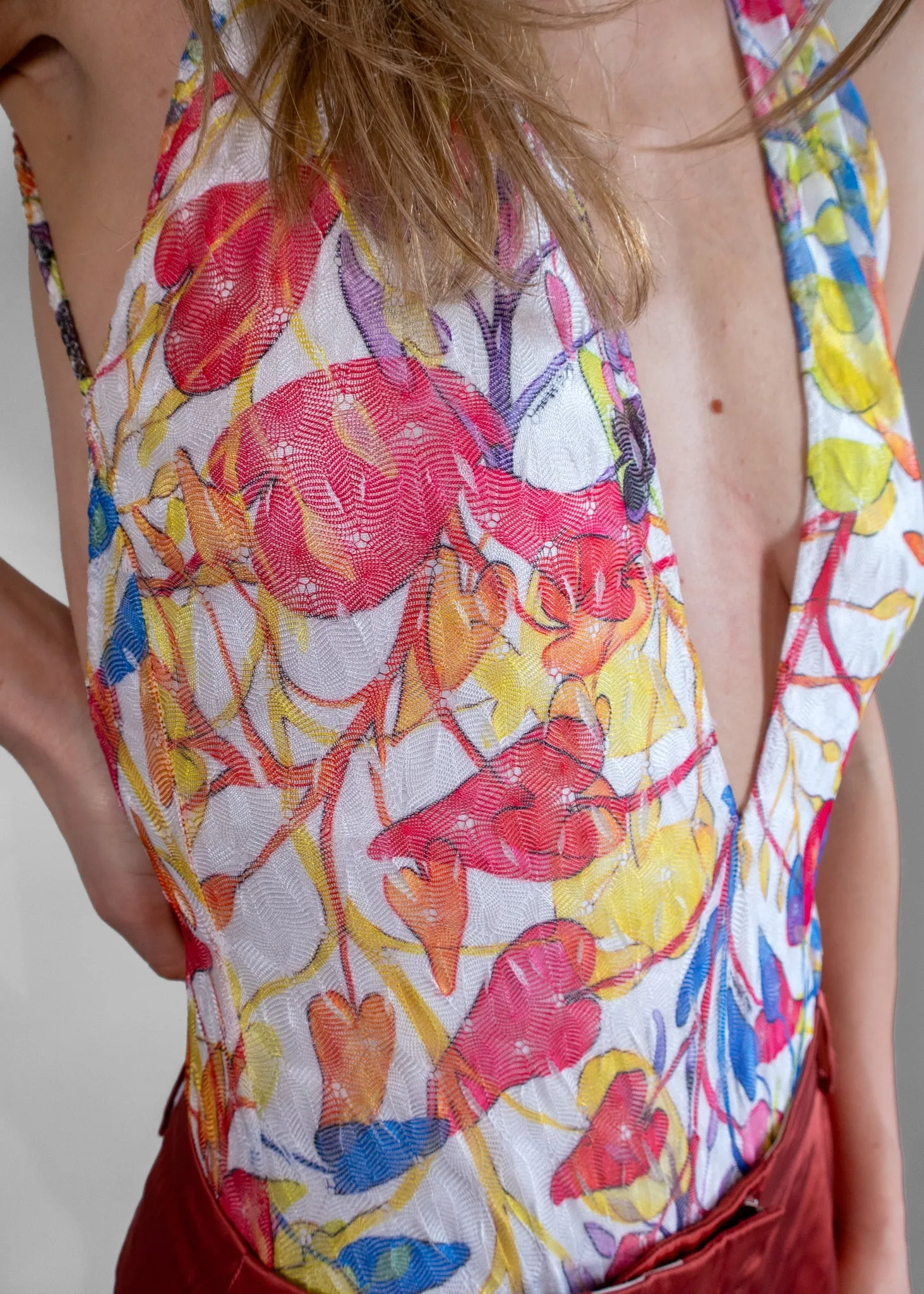 Missoni Deep V Floral Swimsuit