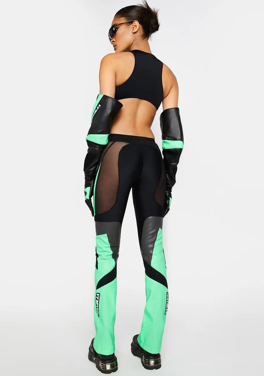 Moto Mesh Pants