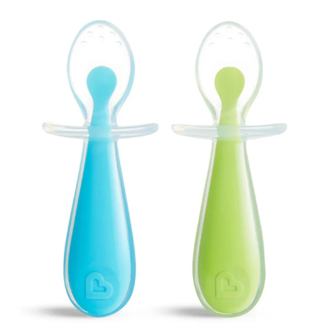 Munchkin Gentle Scoop Silicone Training Spoons 2pcs (6m )