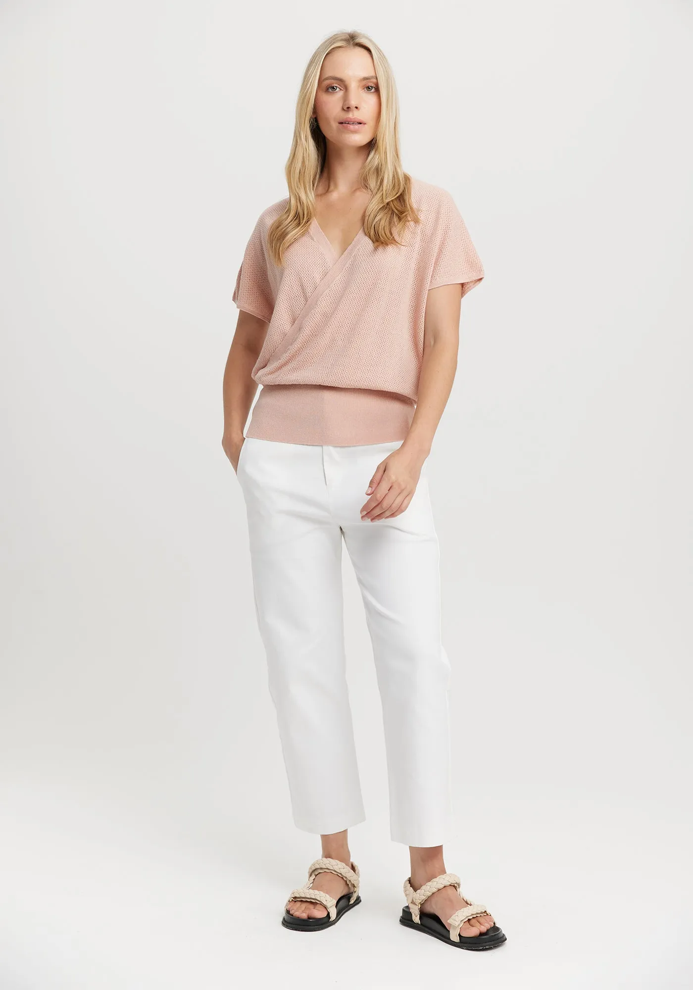 Naia Wrap Top