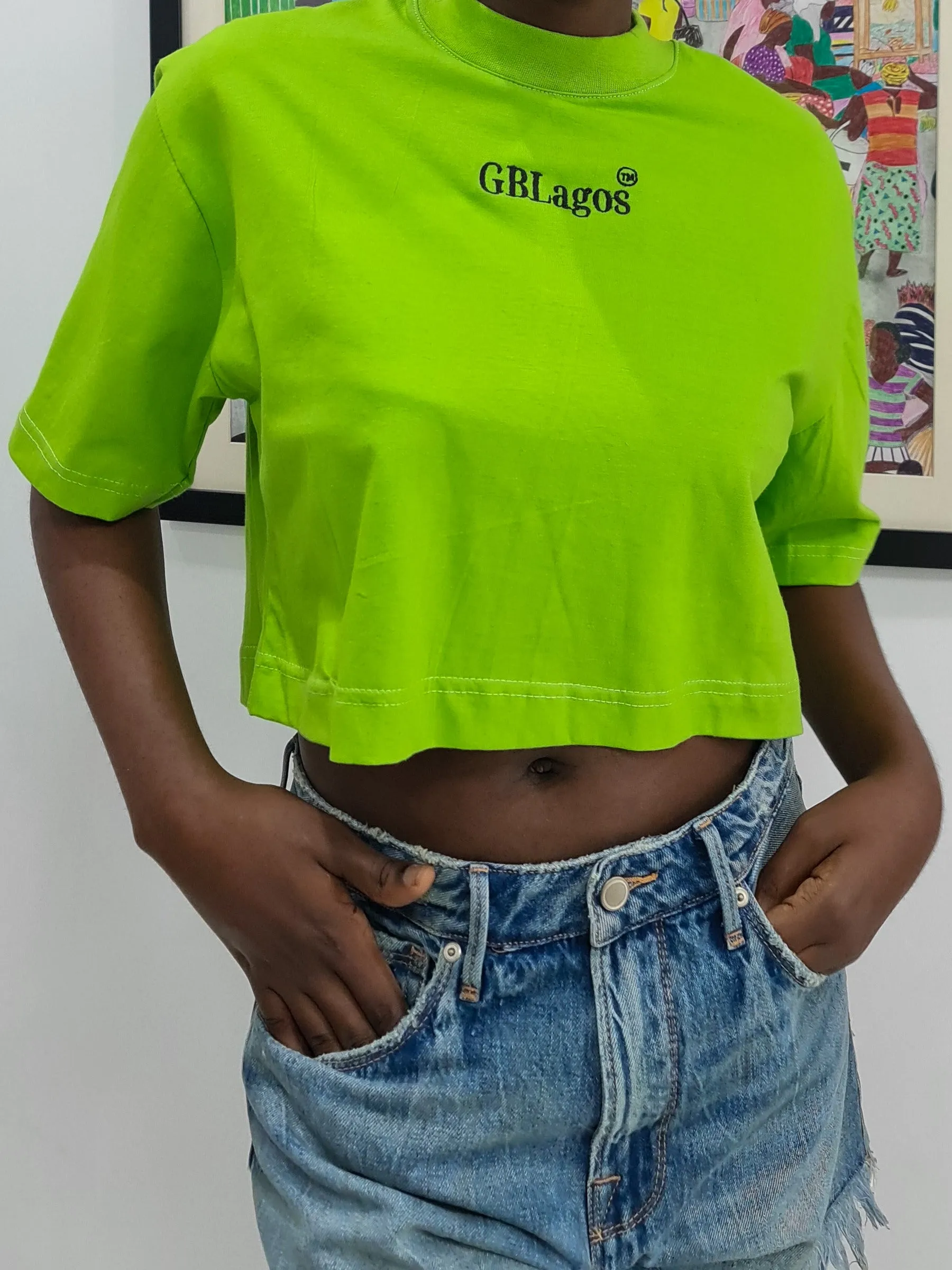 Neon Green CropTop